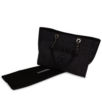 Chanel Denim Deauville Tote - Small