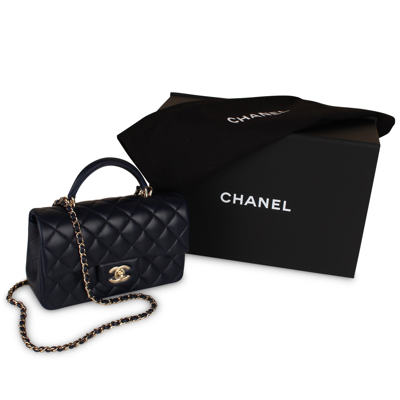 Chanel Classic Flap Bag - Mini Rectangular Top Handle