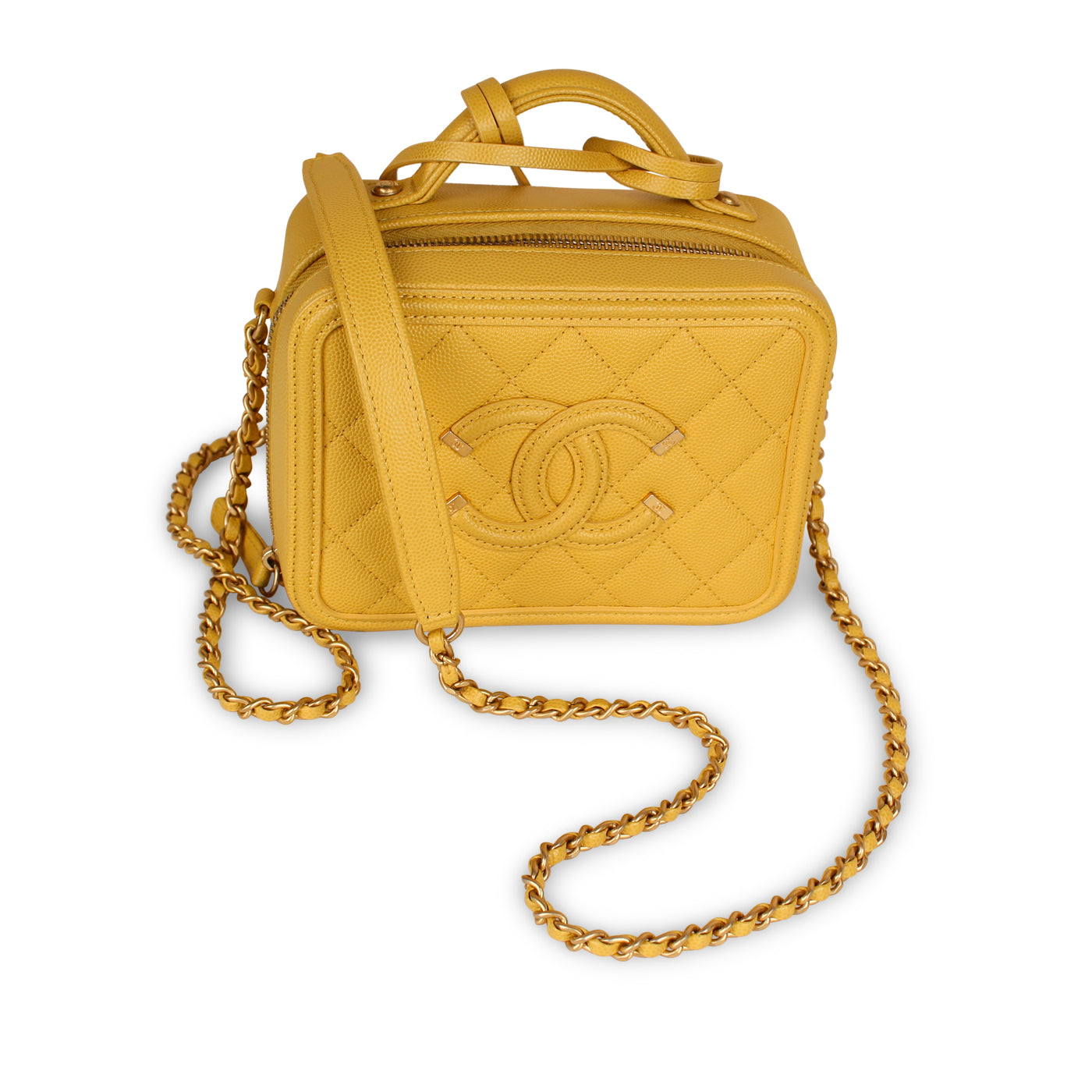 Chanel Filigree CC Vanity Case - Mini