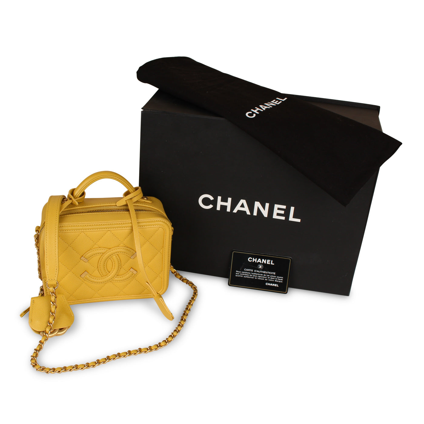 Chanel Filigree CC Vanity Case - Mini