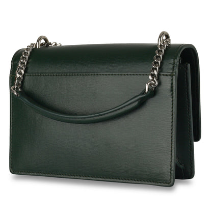 Saint Laurent Mini Sunset Bag - Forest Green