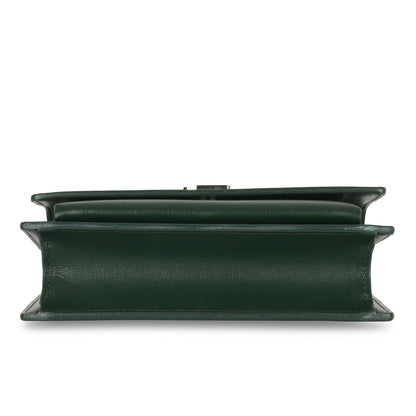 Saint Laurent Mini Sunset Bag - Forest Green