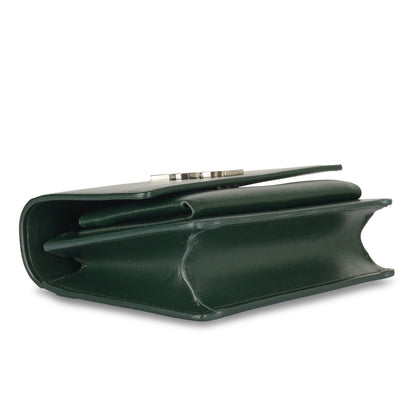 Saint Laurent Mini Sunset Bag - Forest Green
