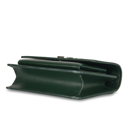 Saint Laurent Mini Sunset Bag - Forest Green