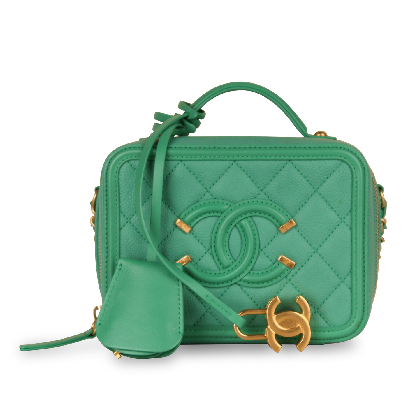 Chanel Mini Filigree Vanity Case