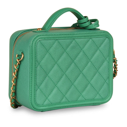 Chanel Mini Filigree Vanity Case