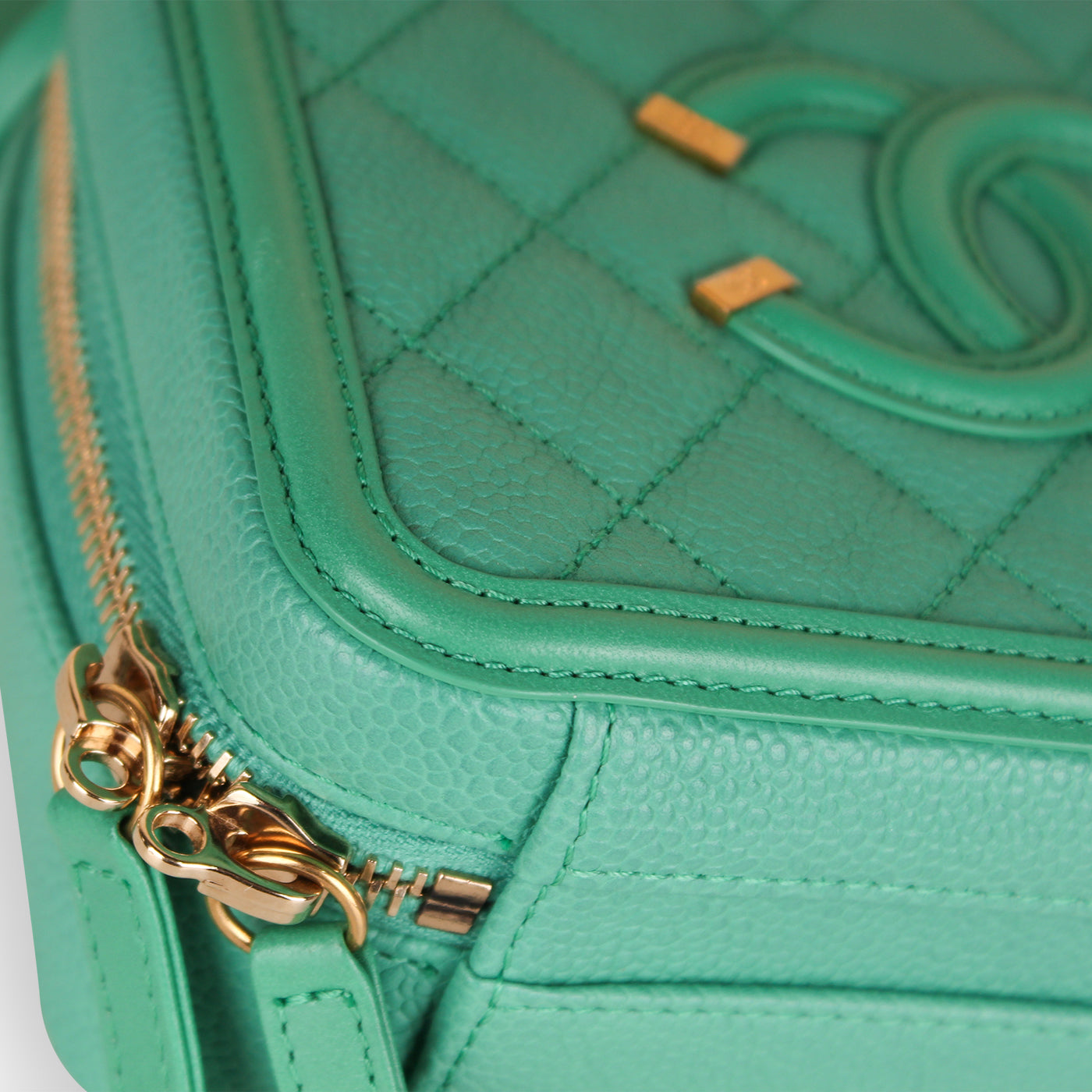 Chanel Mini Filigree Vanity Case