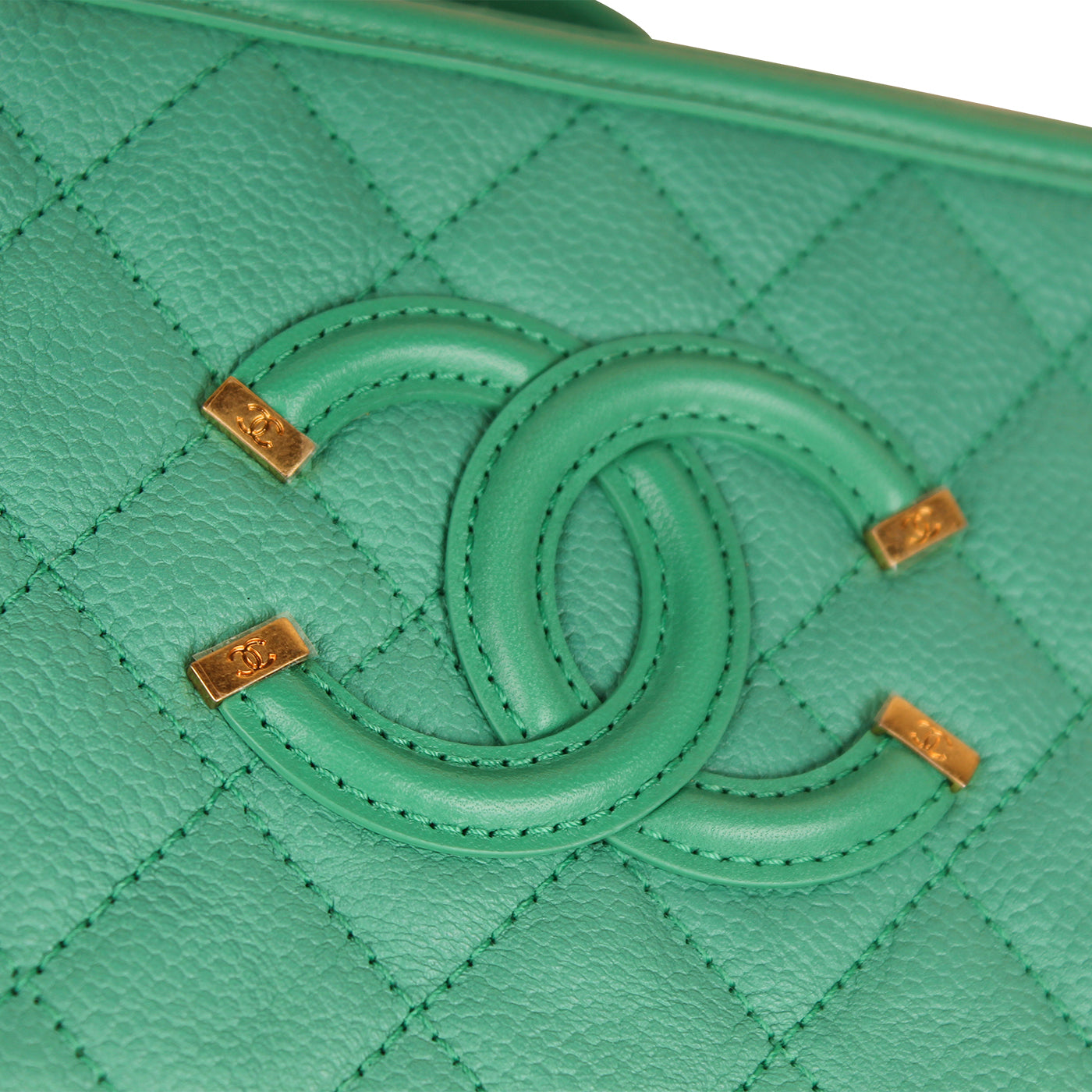 Chanel Mini Filigree Vanity Case