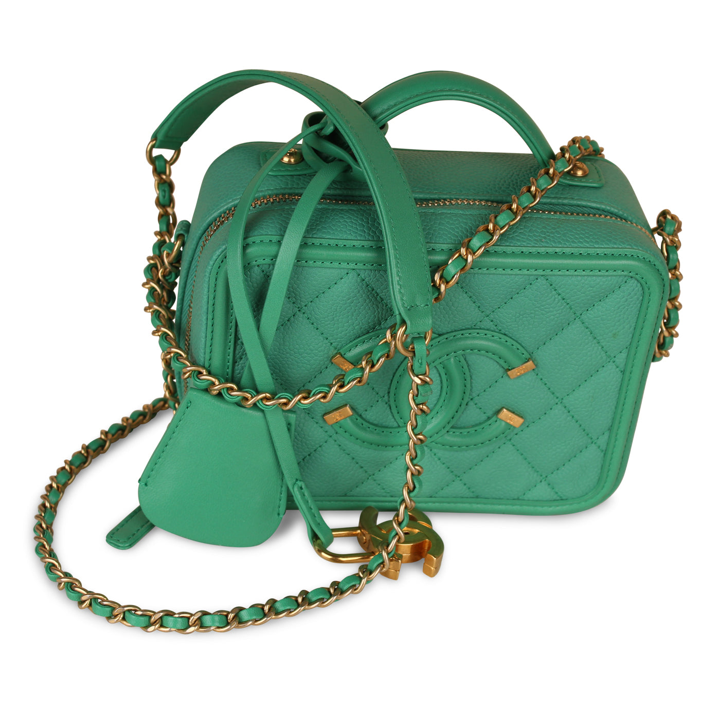 Chanel Mini Filigree Vanity Case