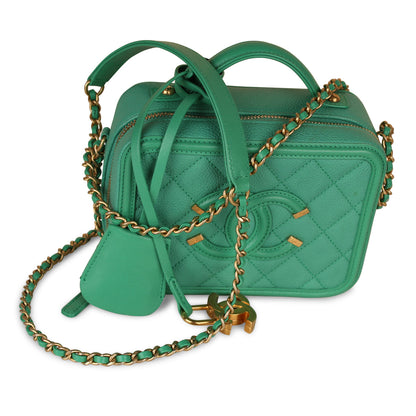 Chanel Mini Filigree Vanity Case