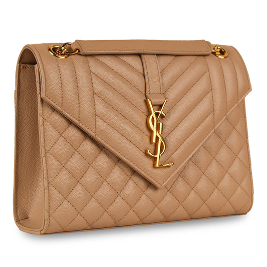 Saint Laurent Envelope Mix Matelasse Bag