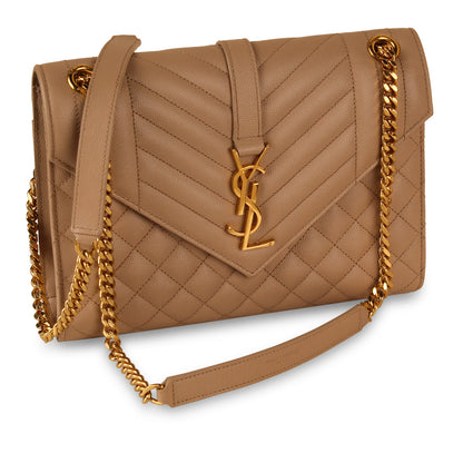 Saint Laurent Envelope Mix Matelasse Bag