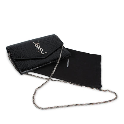 Saint Laurent Uptown Croc Woc