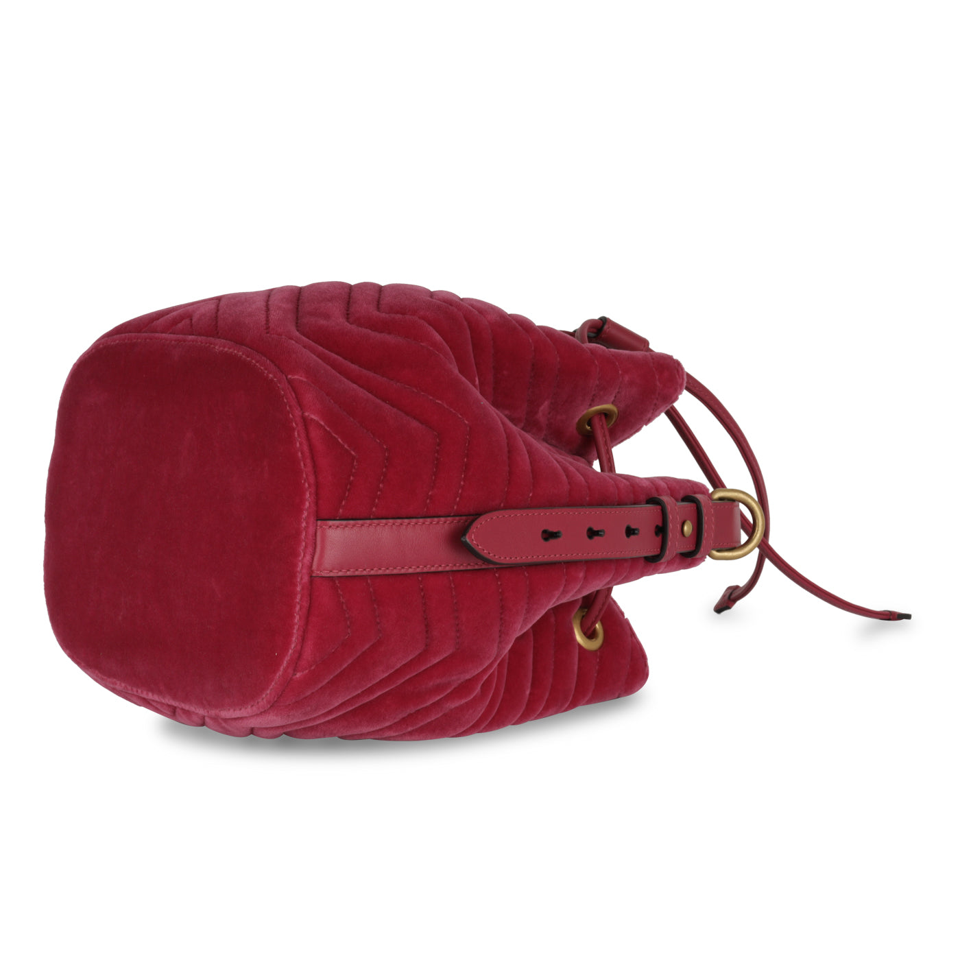 Gucci Marmont Bucket - Pink Velvet