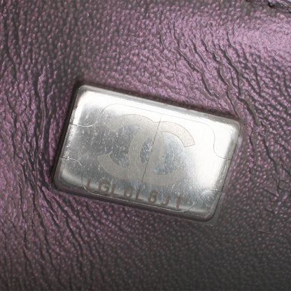 Chanel Mini Rectangular Classic Flap Bag - Iridescent Silver