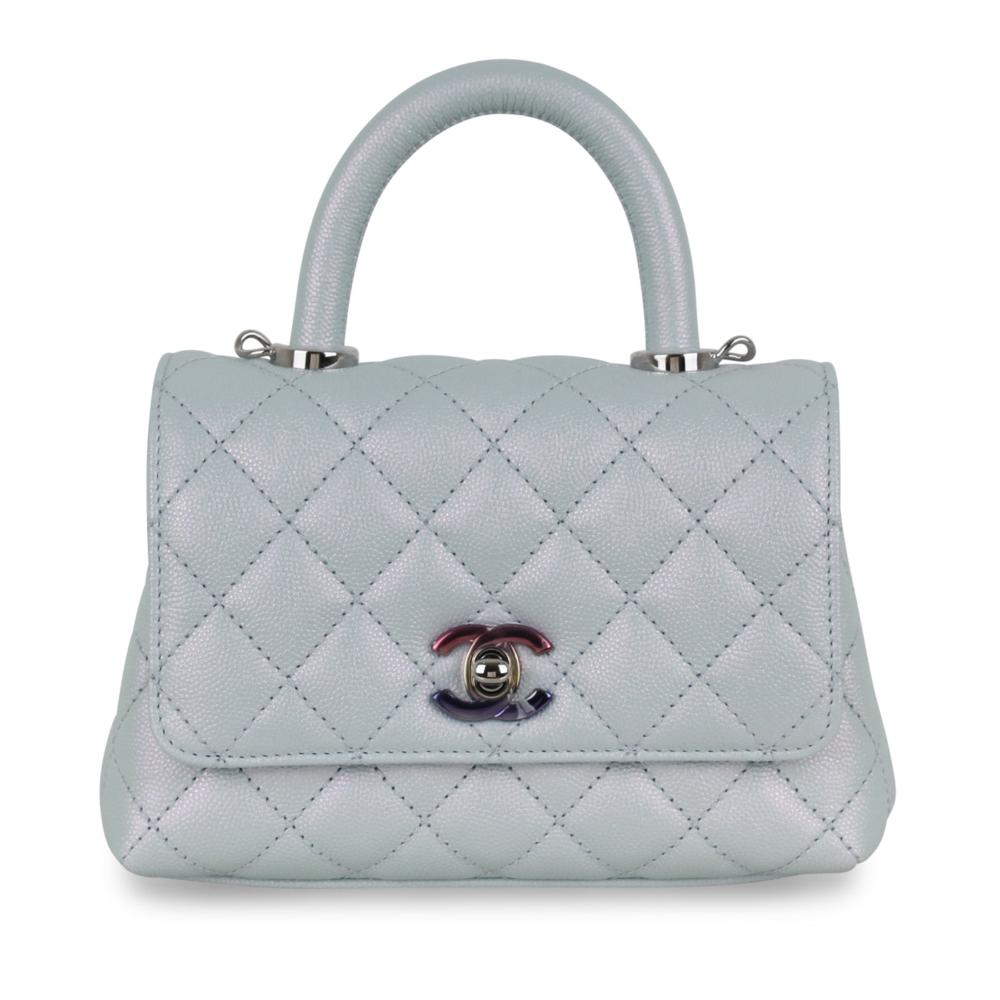 Chanel Mini Coco Handle - Iridescent