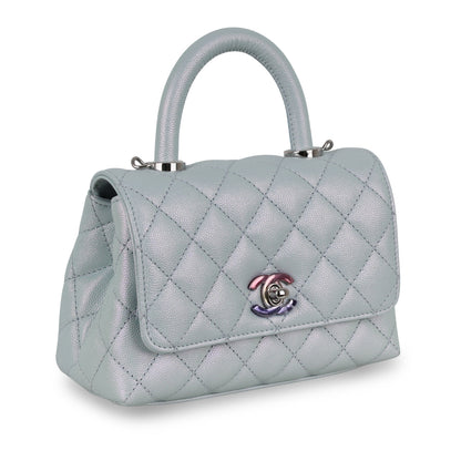 Chanel Mini Coco Handle - Iridescent
