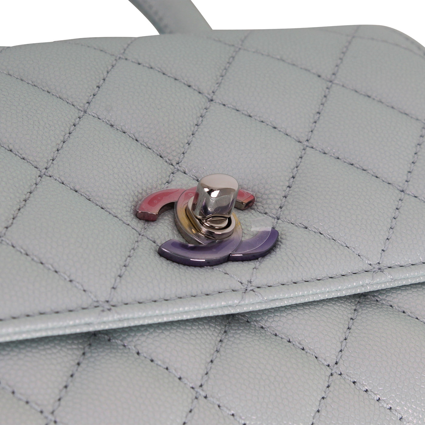 Chanel Mini Coco Handle - Iridescent