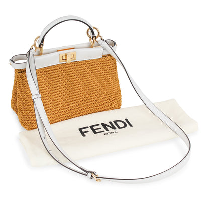 Fendi Woven Peekaboo Mini