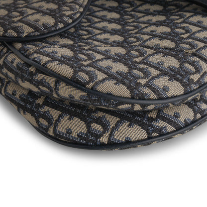 Christian Dior Saddle Bag - Oblique Canvas