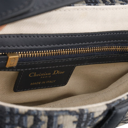 Christian Dior Saddle Bag - Oblique Canvas