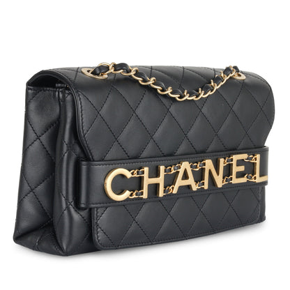 Chanel Enchained Logo Flap Bag