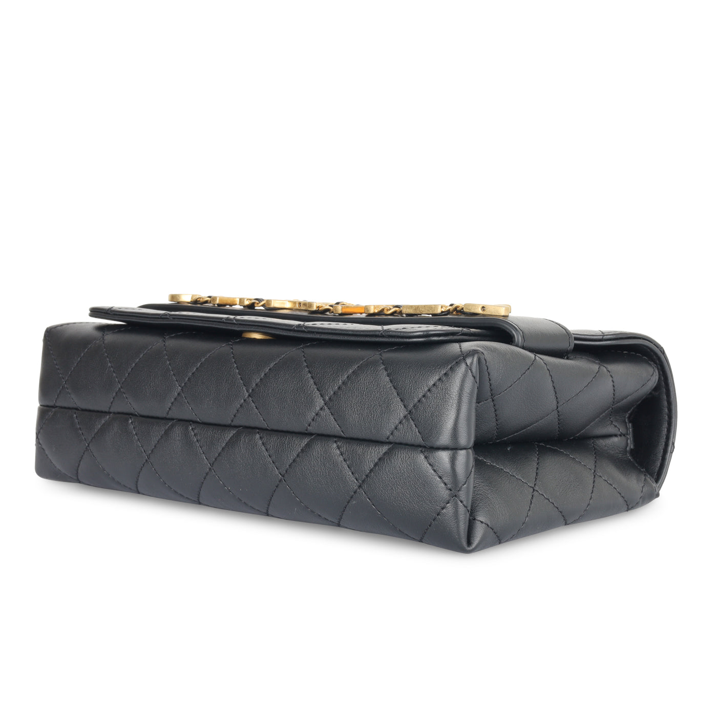 Chanel Enchained Logo Flap Bag