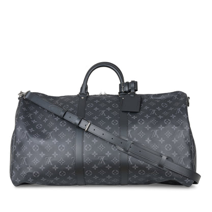 Louis Vuitton Keepall Bandouliere 55 - Monogram Eclipse