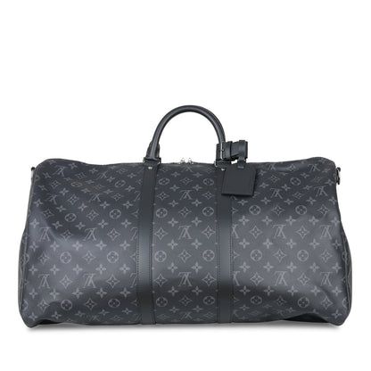 Louis Vuitton Keepall Bandouliere 55 - Monogram Eclipse