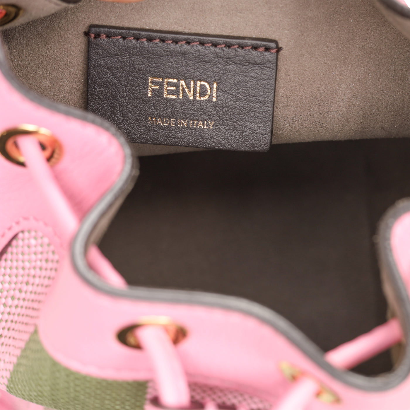 Fendi Mini Mon Tresor Bucket Bag