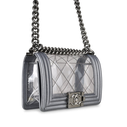 Chanel Small Boy Bag - Transparent