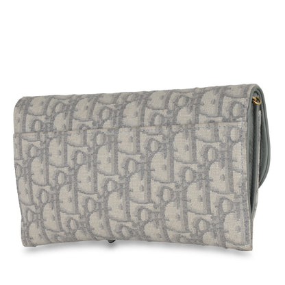 Christian Dior Saddle Wallet On Chain