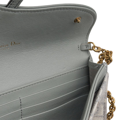 Christian Dior Saddle Wallet On Chain