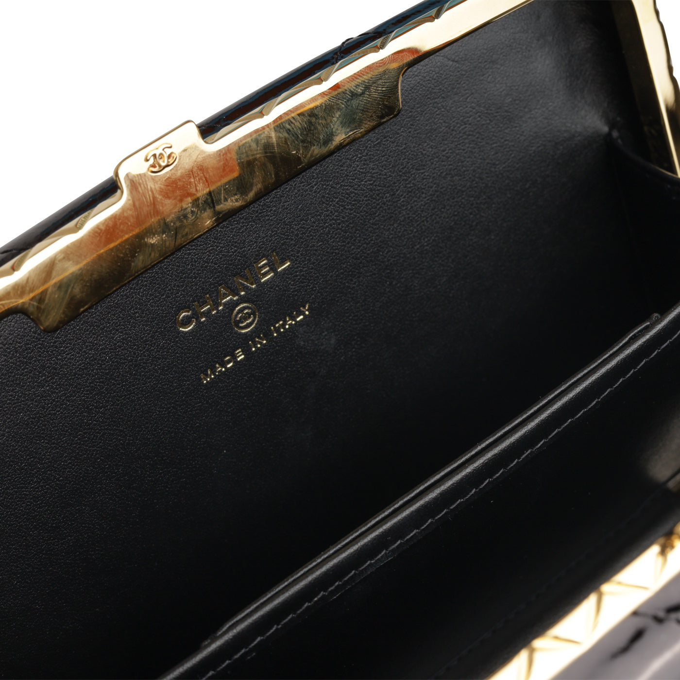 Chanel Box Clutch on Chain