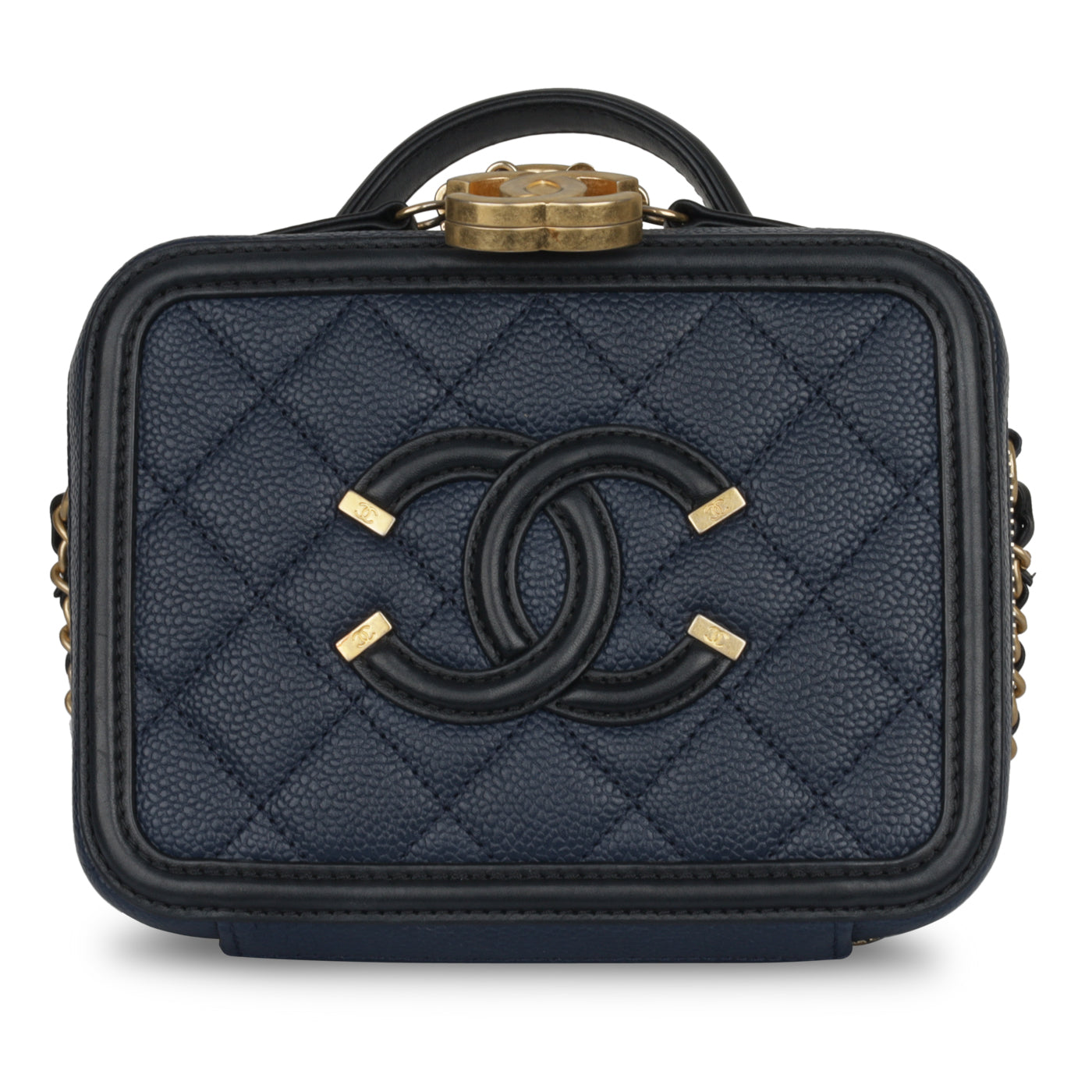 Chanel Filigree CC Vanity Case - Mini
