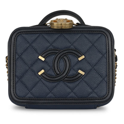 Chanel Filigree CC Vanity Case - Mini