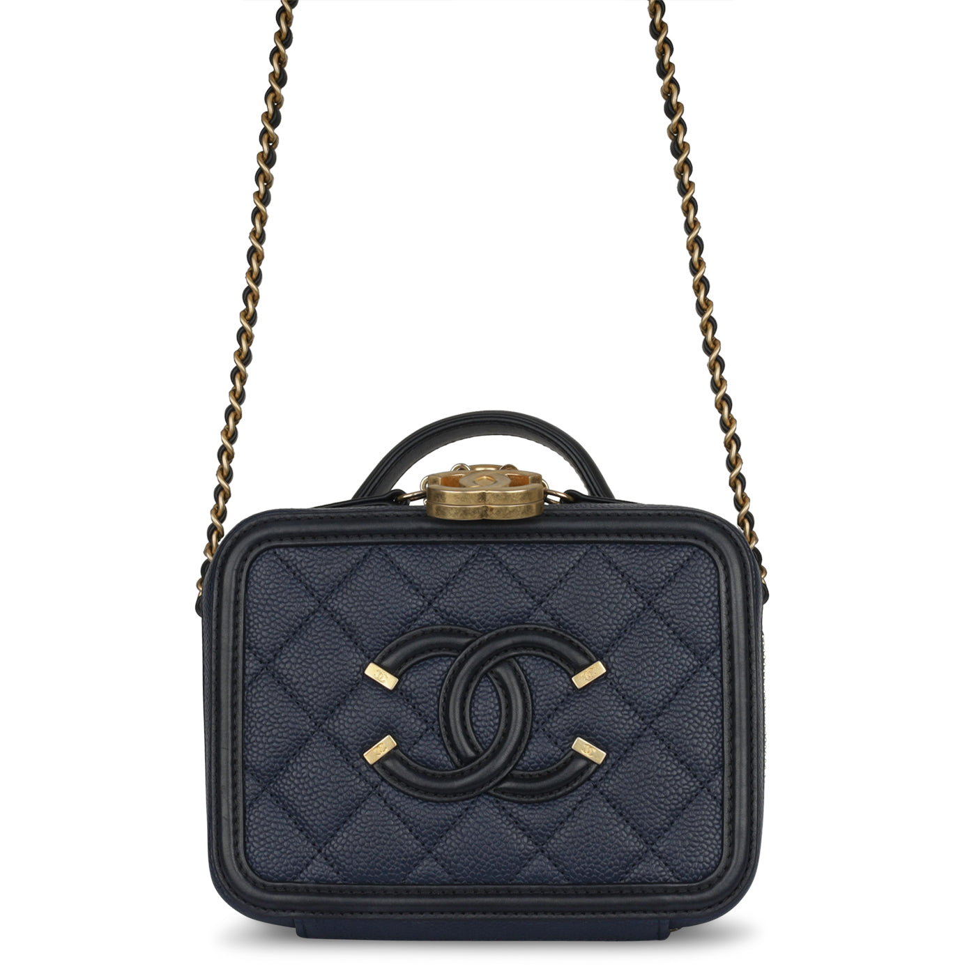 Chanel Filigree CC Vanity Case - Mini