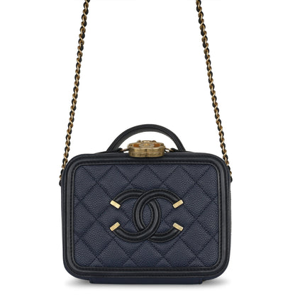 Chanel Filigree CC Vanity Case - Mini