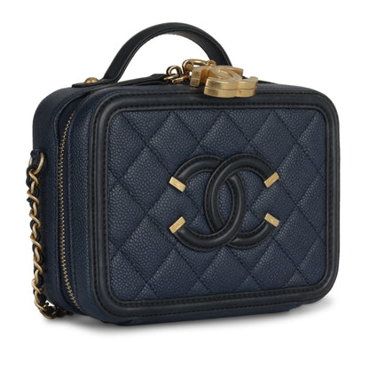 Chanel Filigree CC Vanity Case - Mini