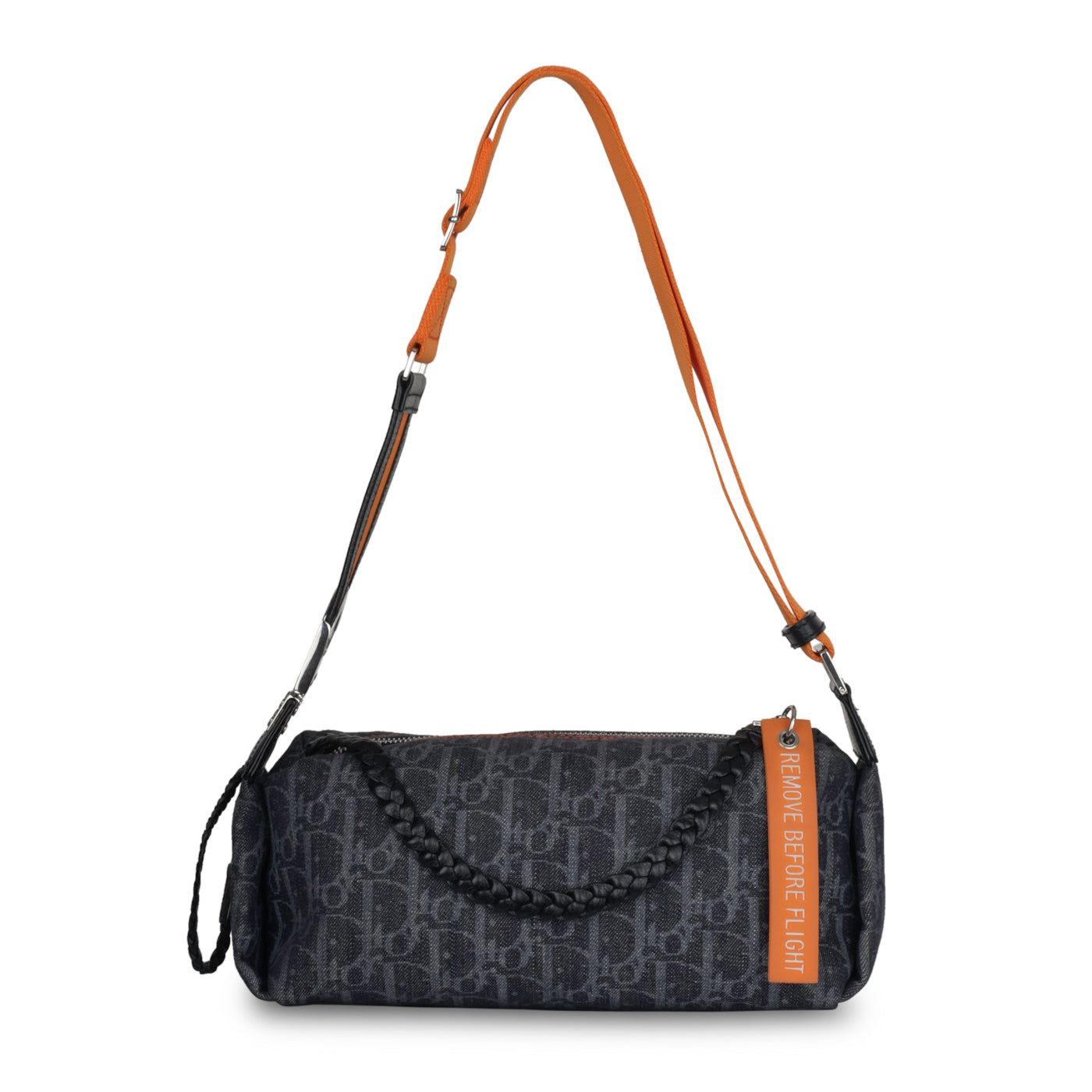 Christian Dior Denim Flight Bag - Vintage