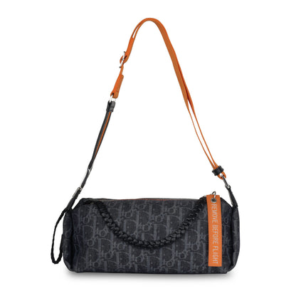 Christian Dior Denim Flight Bag - Vintage