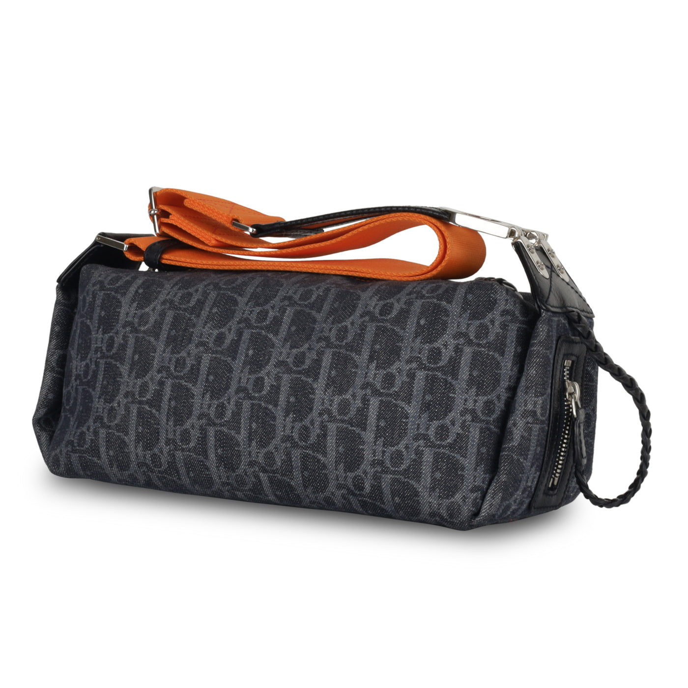 Christian Dior Denim Flight Bag - Vintage