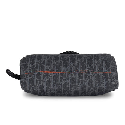 Christian Dior Denim Flight Bag - Vintage