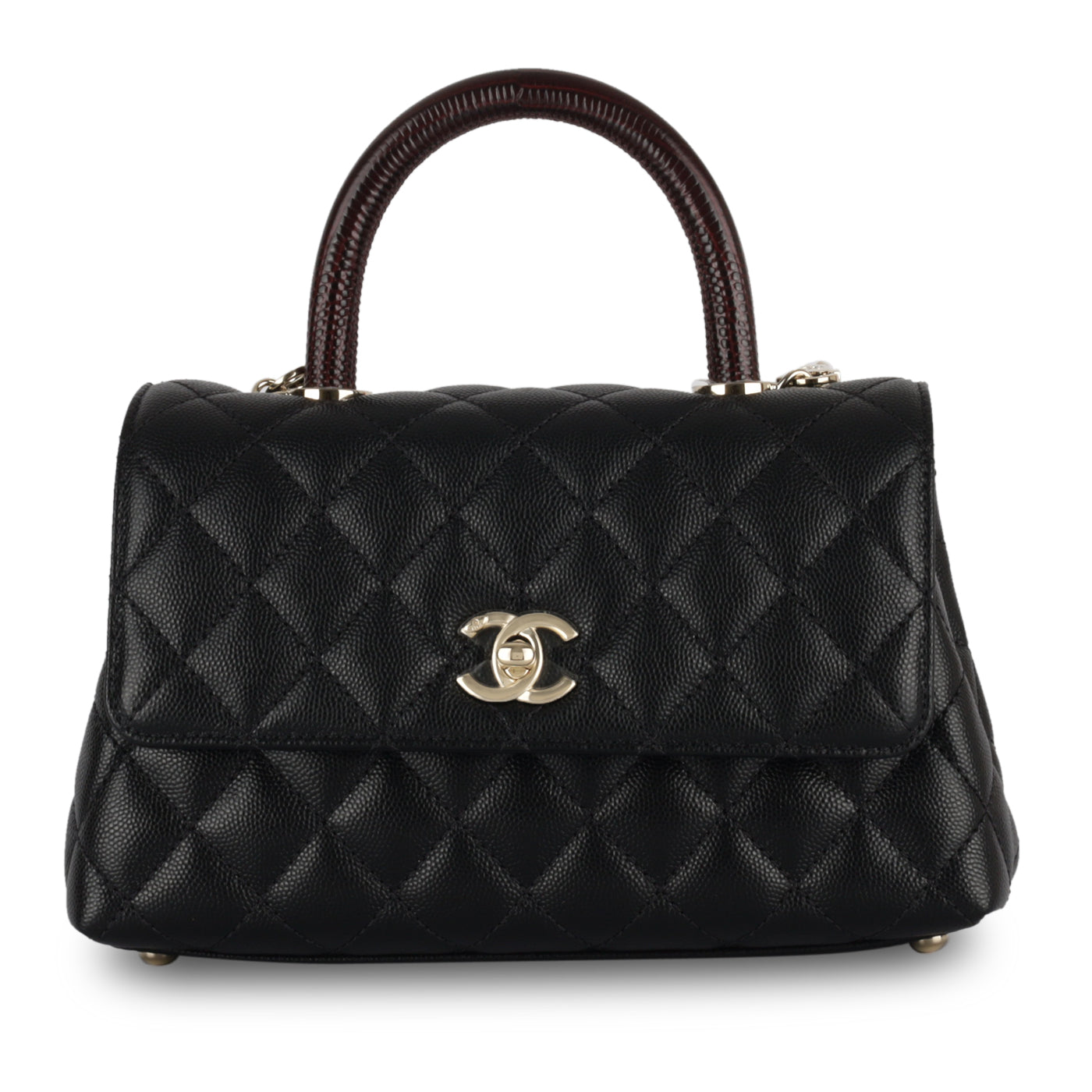 Chanel Small Coco Handle - Lizard Handle