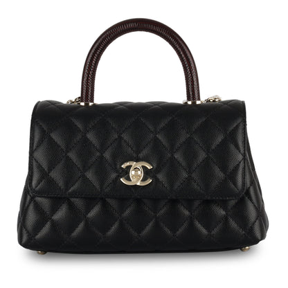 Chanel Small Coco Handle - Lizard Handle