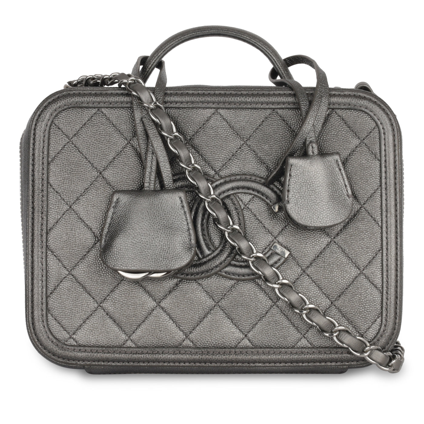 Chanel Filigree CC Vanity Case - Medium