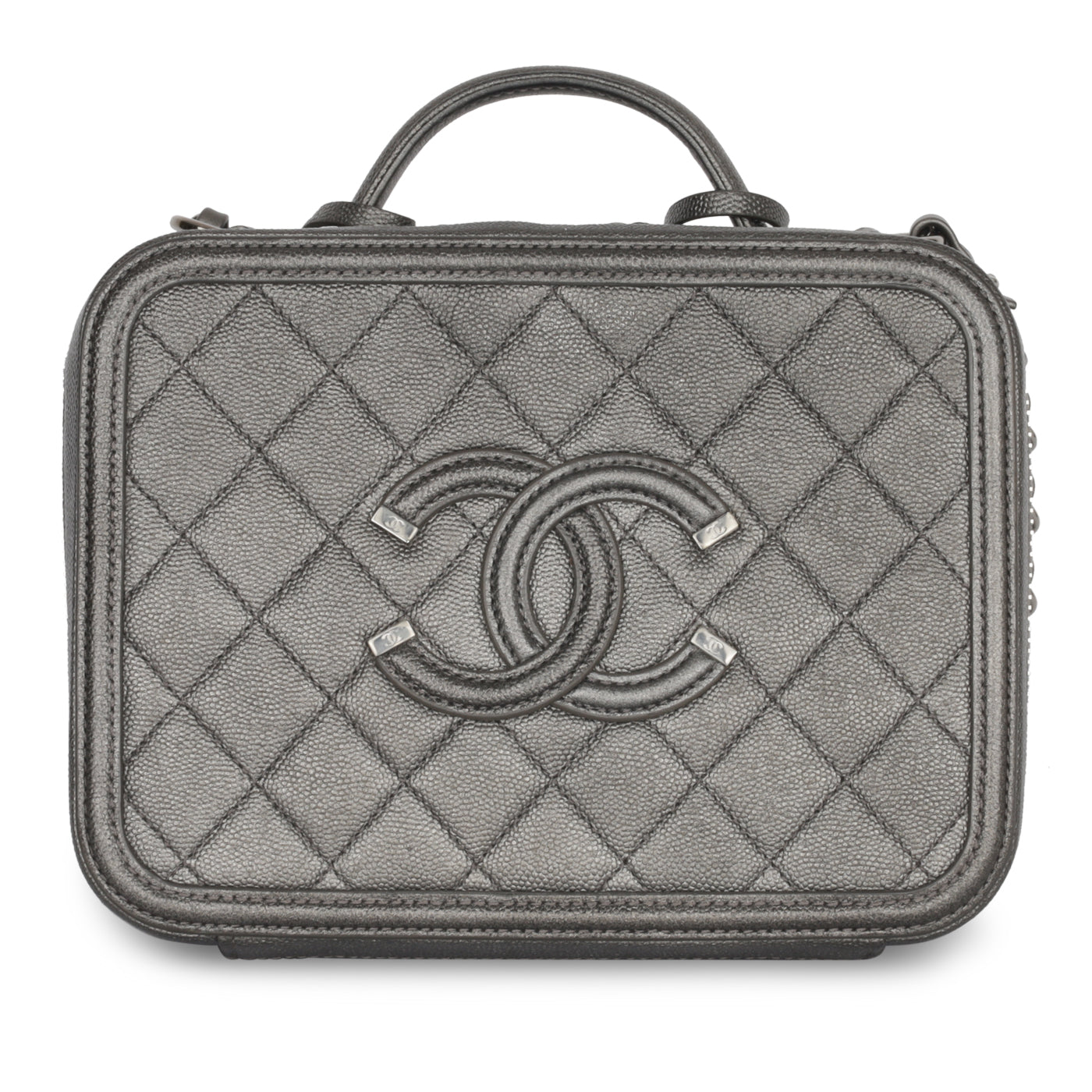 Chanel Filigree CC Vanity Case - Medium