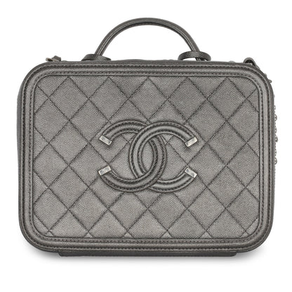 Chanel Filigree CC Vanity Case - Medium