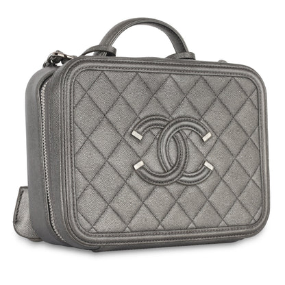 Chanel Filigree CC Vanity Case - Medium