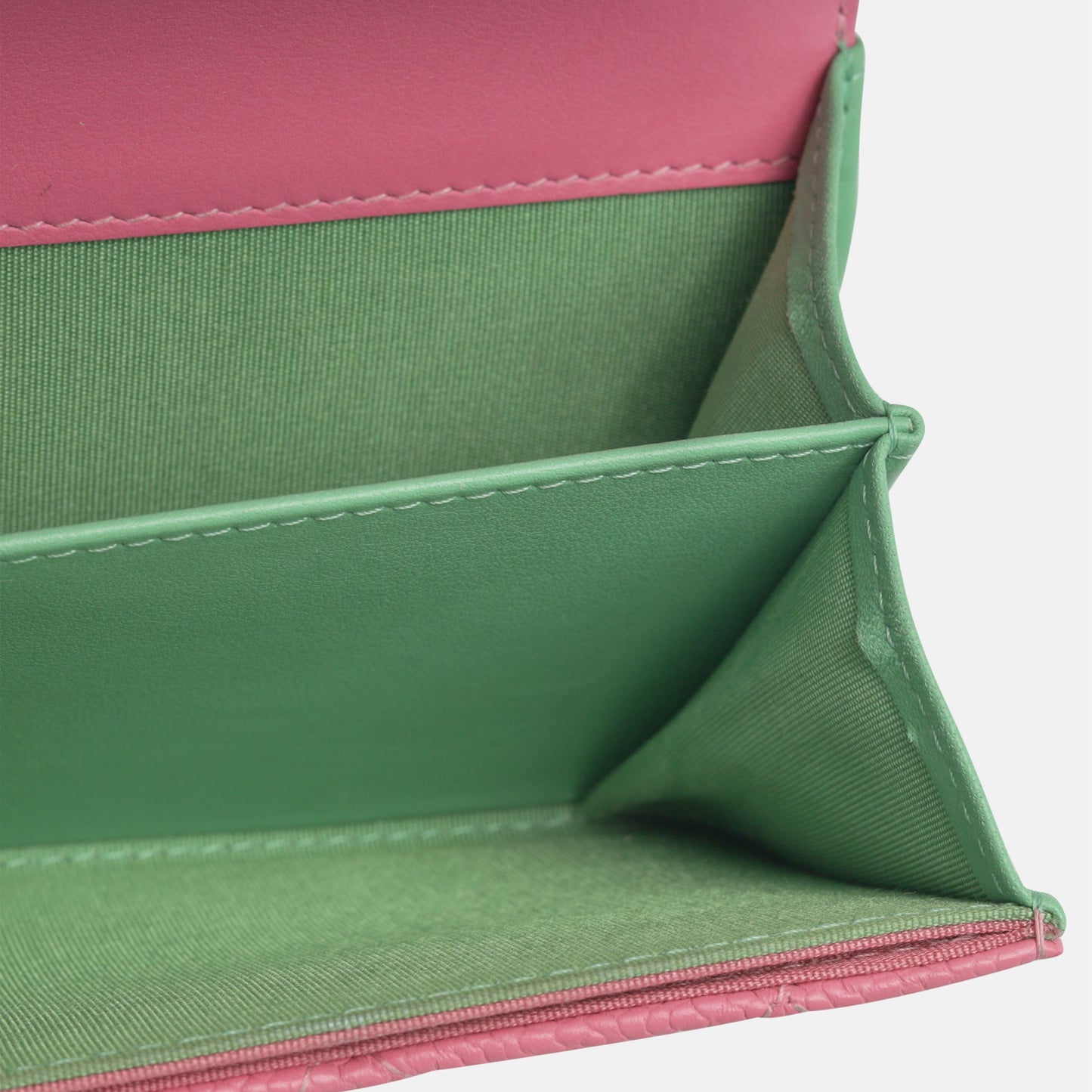 Chanel Filigree Flap Card Holder